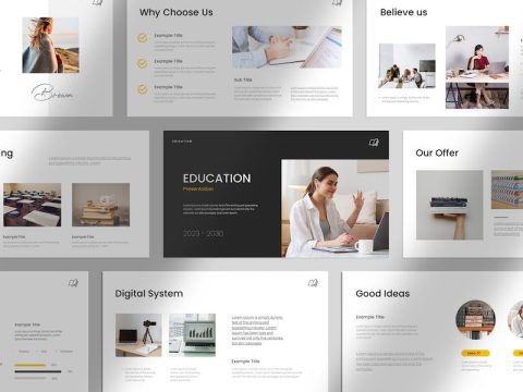 Education Presentation Template UEVQYV3