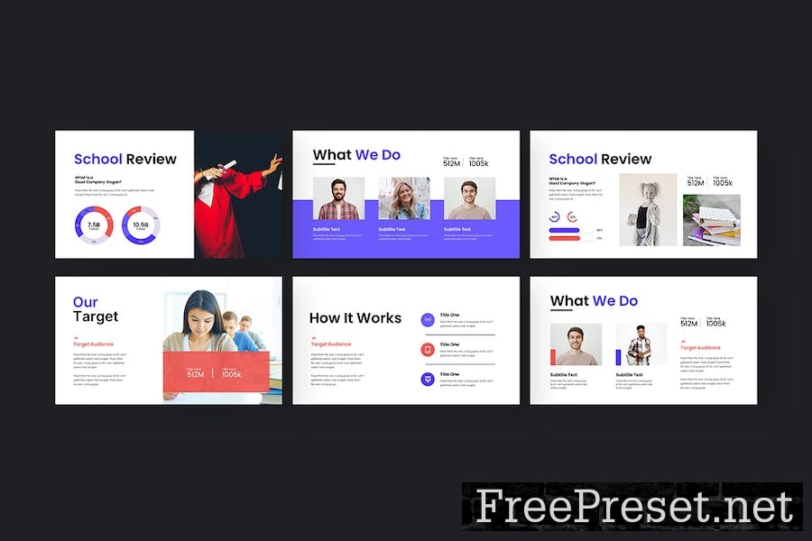 Education Presentation Template WEDFT62