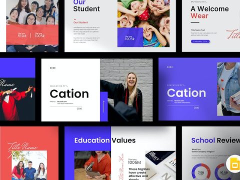 Education Presentation Template WEDFT62