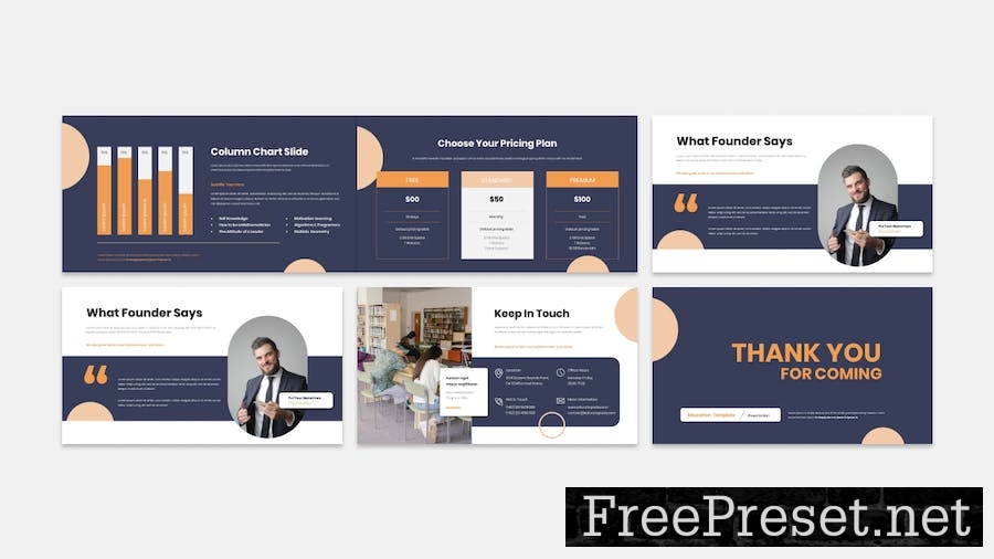 Educatopedia Presentation PowerPoint Template ZNR5S5G