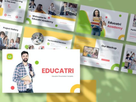 Educatri - Education Presentation Keynote Template AW6R9JV