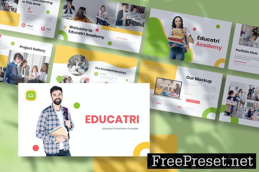 Educatri - Education Presentation Keynote Template AW6R9JV