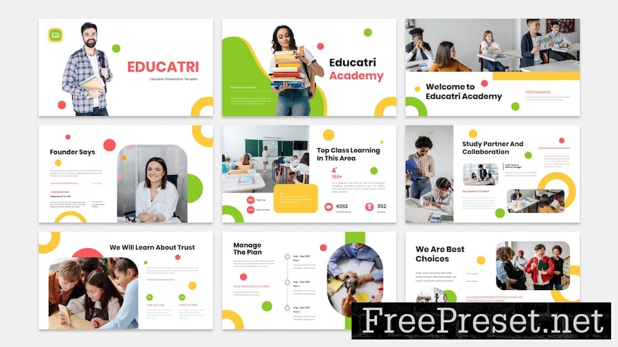 Educatri - Education Presentation PowerPoint Templ W975DRF