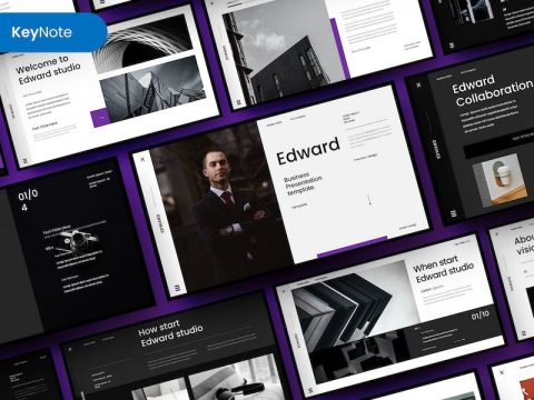 Edward – Business Keynote Template C8YLVBT