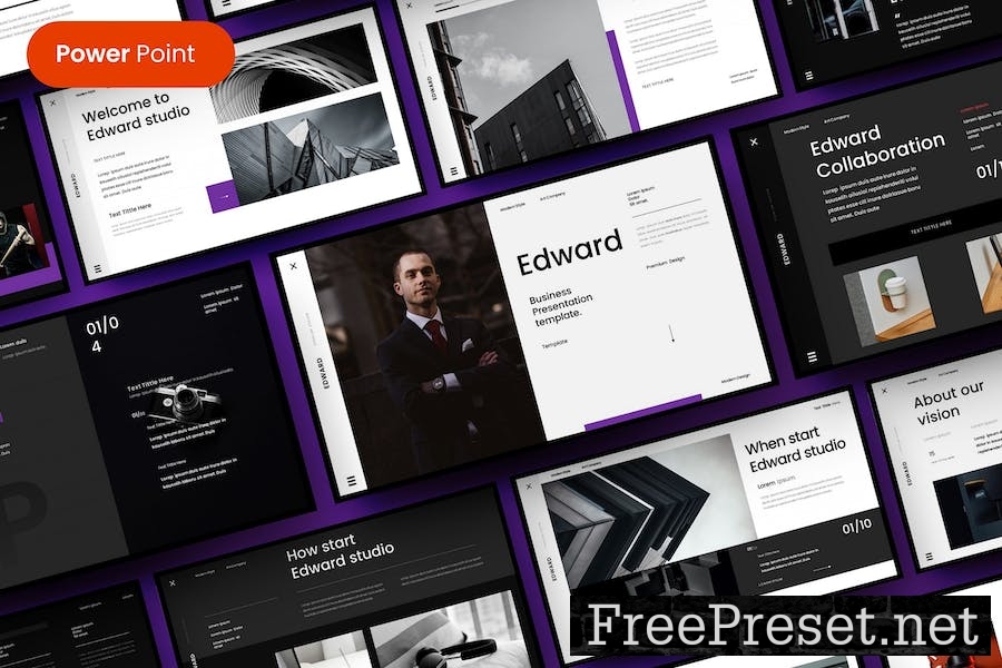 Edward – Business PowerPoint Template