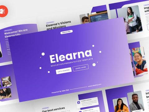 Elearna - Education Powerpoint Template 6ZF2THK