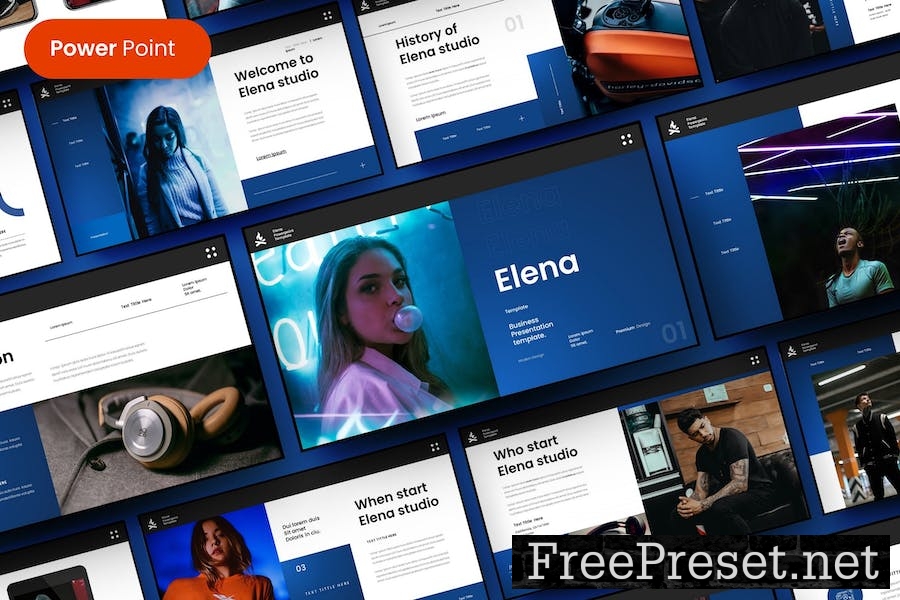 Elena – Business PowerPoint Template