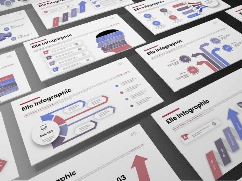 Elle Infographic - Presentation Keynote Template RAA3R3X