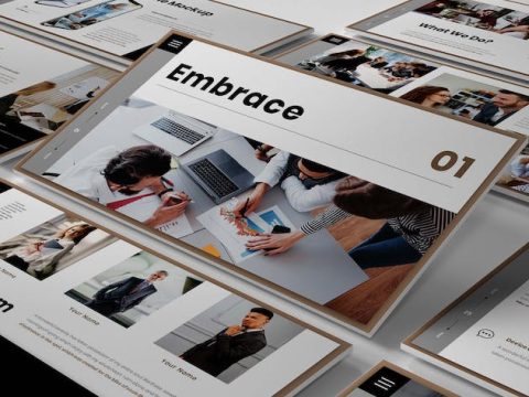 Embrace - Business Presentation Google Slide P4NAG6A