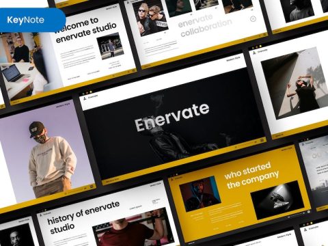 Enervate – Business Keynote Template TSSP6ZH