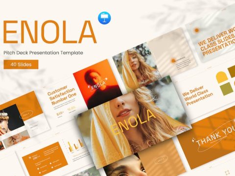 Enola Aesthetic Professional Keynote Template NEGNHXU