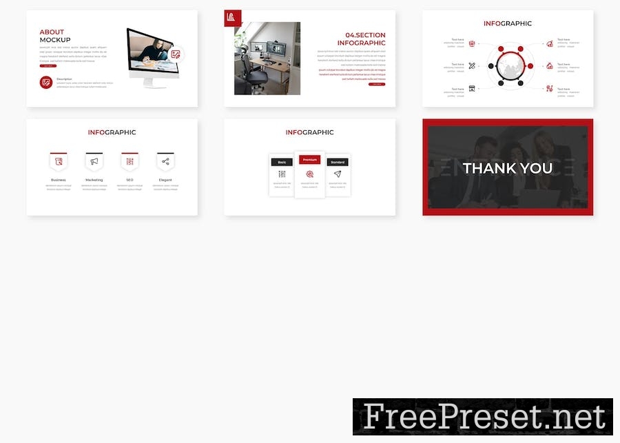 Entrance - Business Powerpoint Template XC4MKAG