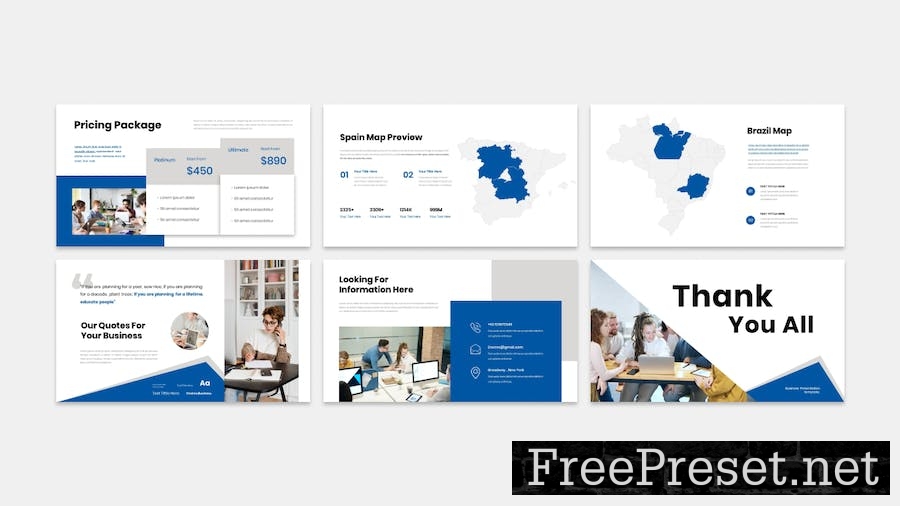 Enviros - Business Presentation Google Slide Templ NDRQTEN