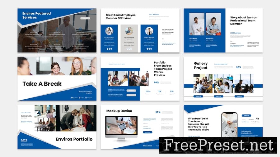 Enviros - Business Presentation Keynote Template