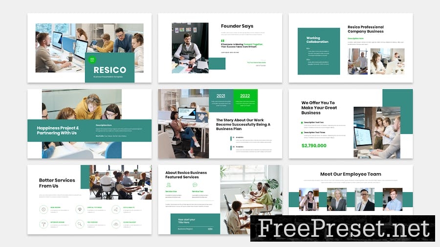 Enviros - Business Presentation Keynote Template WDBNBR4