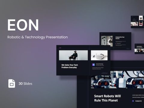 Eon - Robotic & Technology Presentation G-Slides W77J8B3