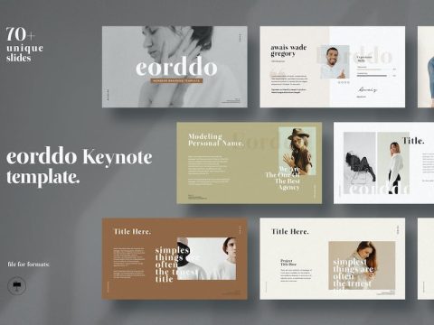 Eorddo | Lookbook Keynote Template 7A6U3K5