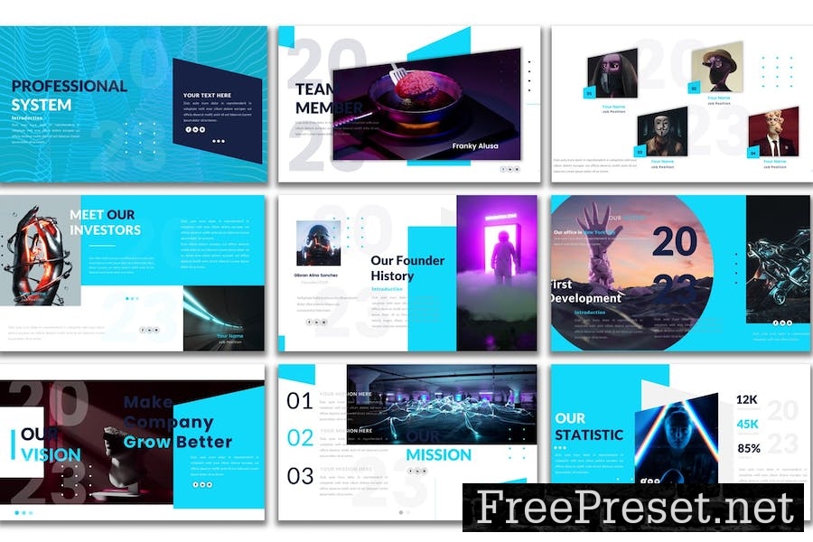 Epidemix - PowerPoint Presentation Template S6VBLQY