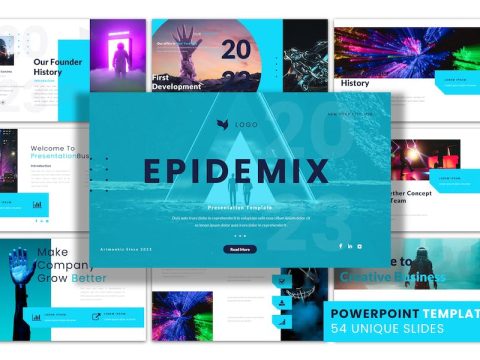 Epidemix - PowerPoint Presentation Template S6VBLQY