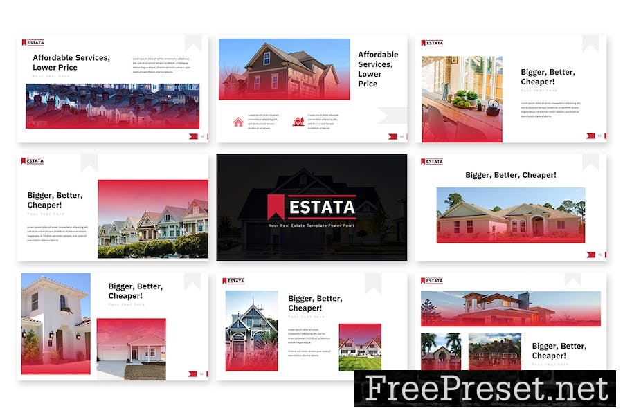 Estata - Google Slides Template VUTZDHY