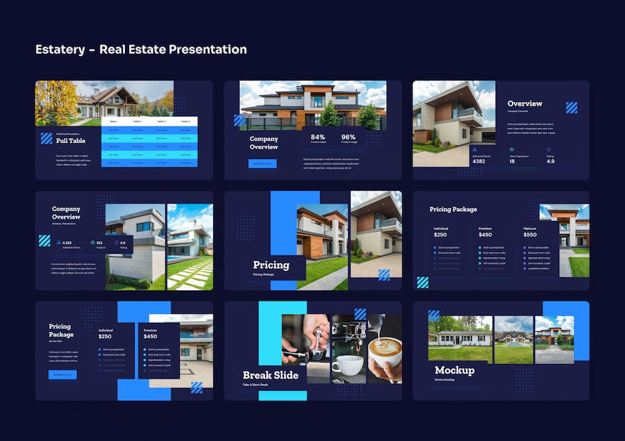 Estatery - Real Estate PowerPoint Presentation AJLXFMH