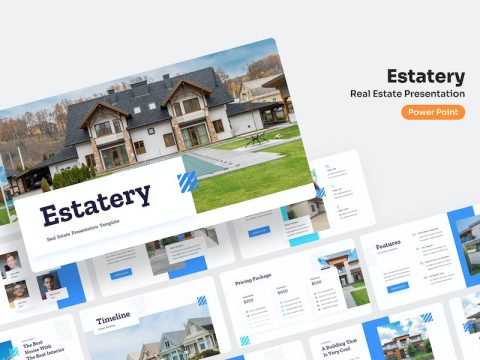 Estatery - Real Estate PowerPoint Presentation AJLXFMH