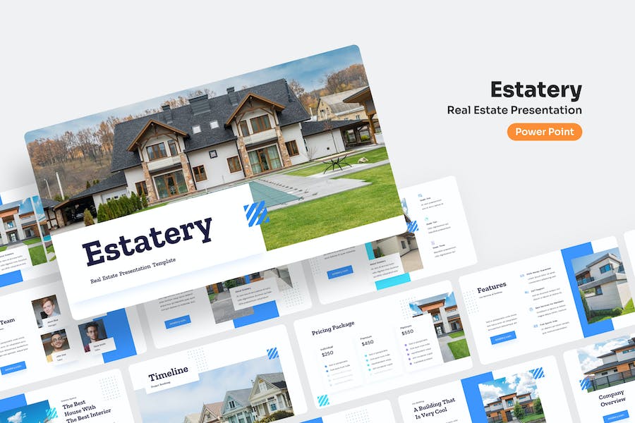 Estatery - Real Estate PowerPoint Presentation AJLXFMH