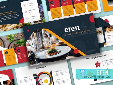 ETEN – Restaurant Food Keynote Template NTNRXCD