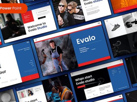 Evalo – Business PowerPoint Template N3FMJJQ