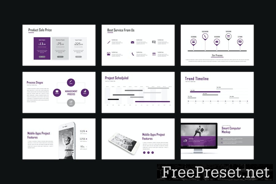 Evergo - PowerPoint Template U5PEYBX