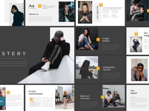 Evostery - Lookbook Keynote Template DGLUK74