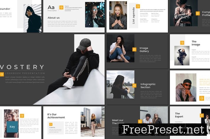 Evostery - Lookbook Keynote Template DGLUK74