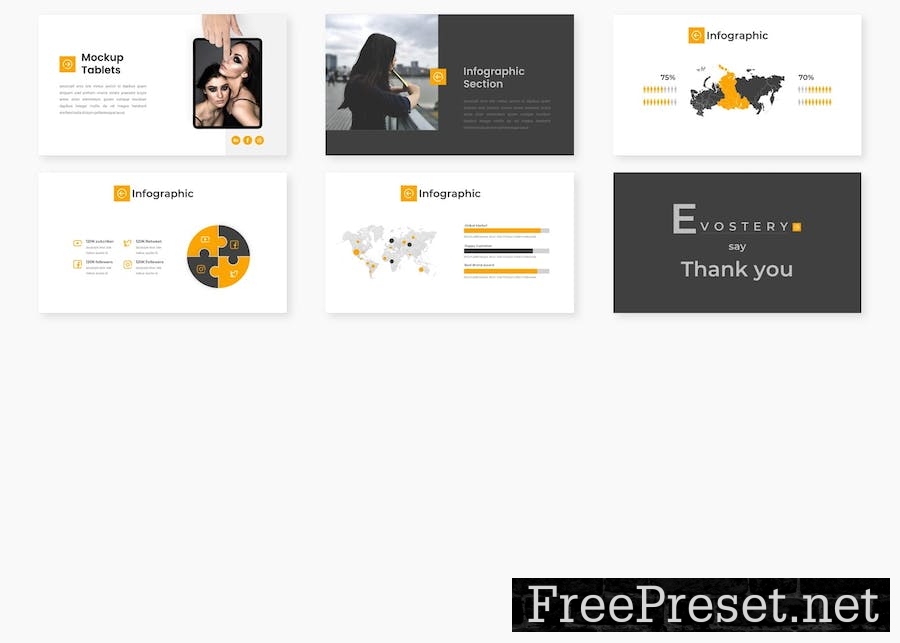 Evostery - Lookbook Powerpoint Template 7JZZT6Q