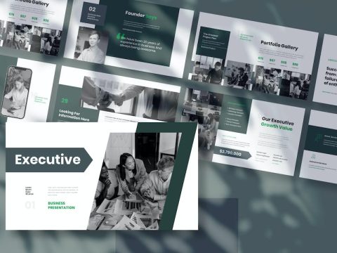 Executive - Business Presentation Keynote Template GCSKKQ7