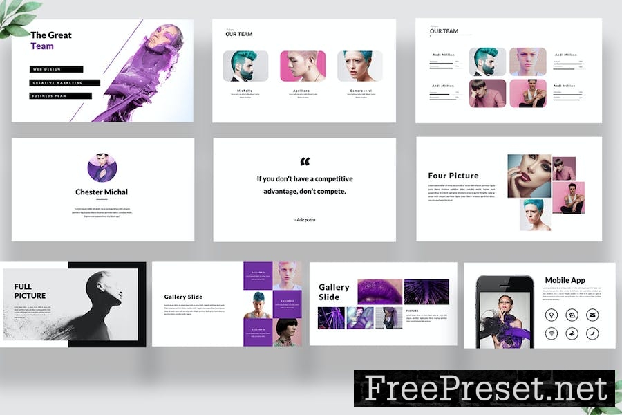 Exo Google Slides Template QYEVZD4