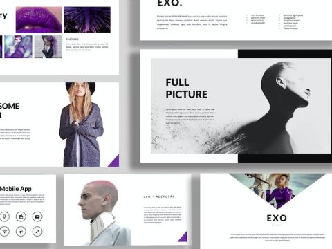 Exo Google Slides Template QYEVZD4