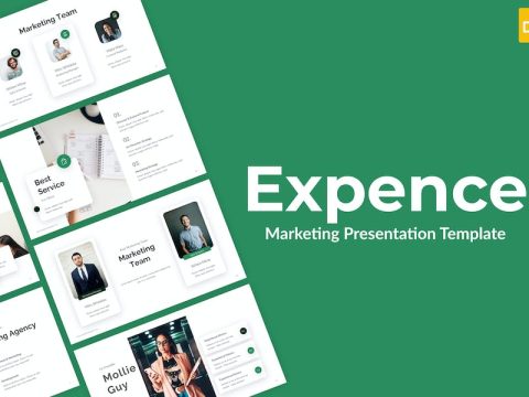 Expence Green Modern Marketing Google Slides 2PWVER8