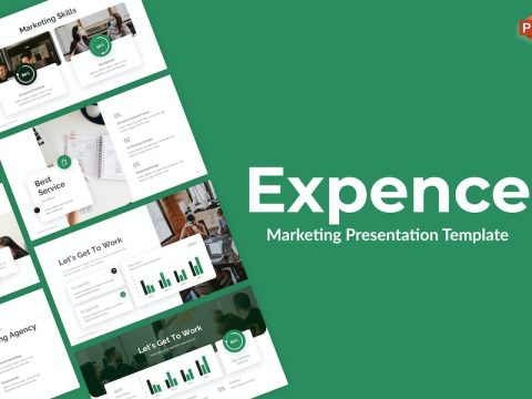 Expence Green Modern Marketing PowerPoint NPWTJEJ