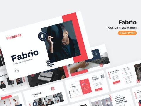 Fabrio - Fashion PowerPoint Presentation BSDVZBK