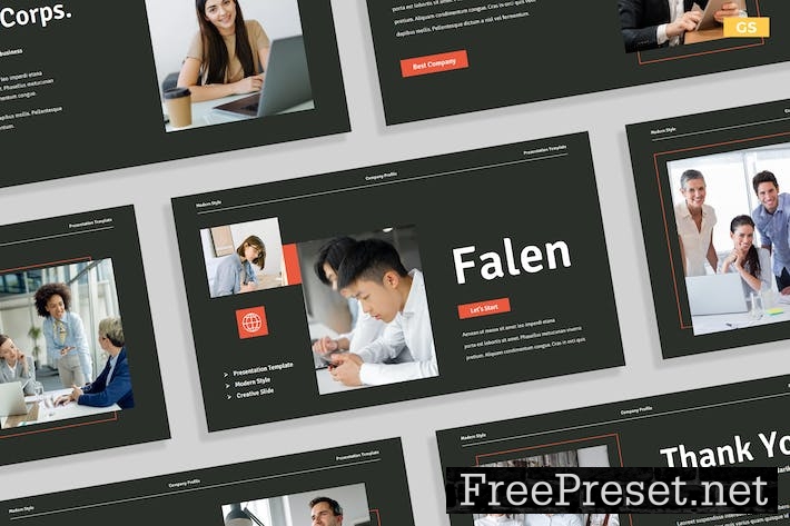 Falen-Business Marketing Presentation 023 F6KR8BJ