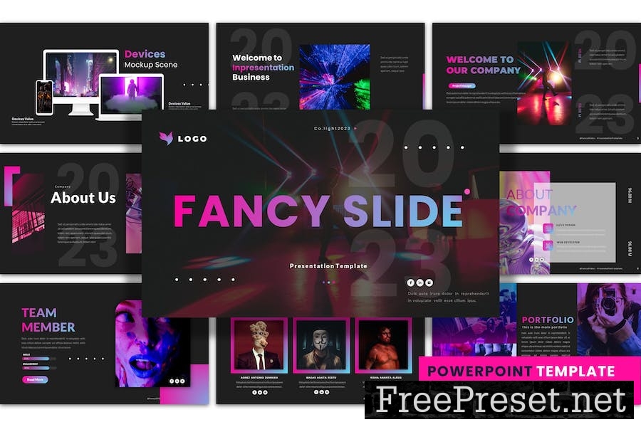 fancy presentation website