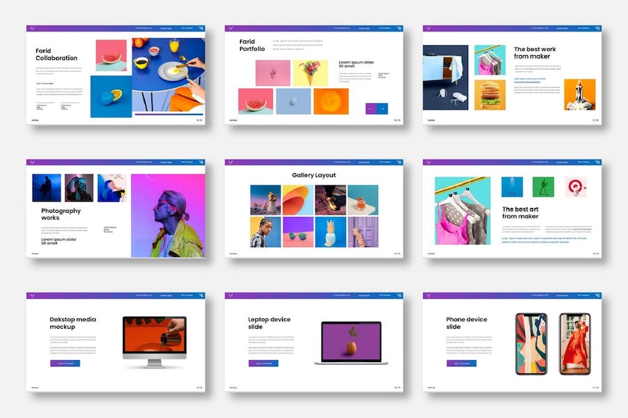 Farid - Business Google Slide Template