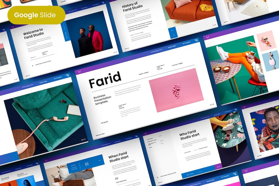 Farid - Business Google Slide Template