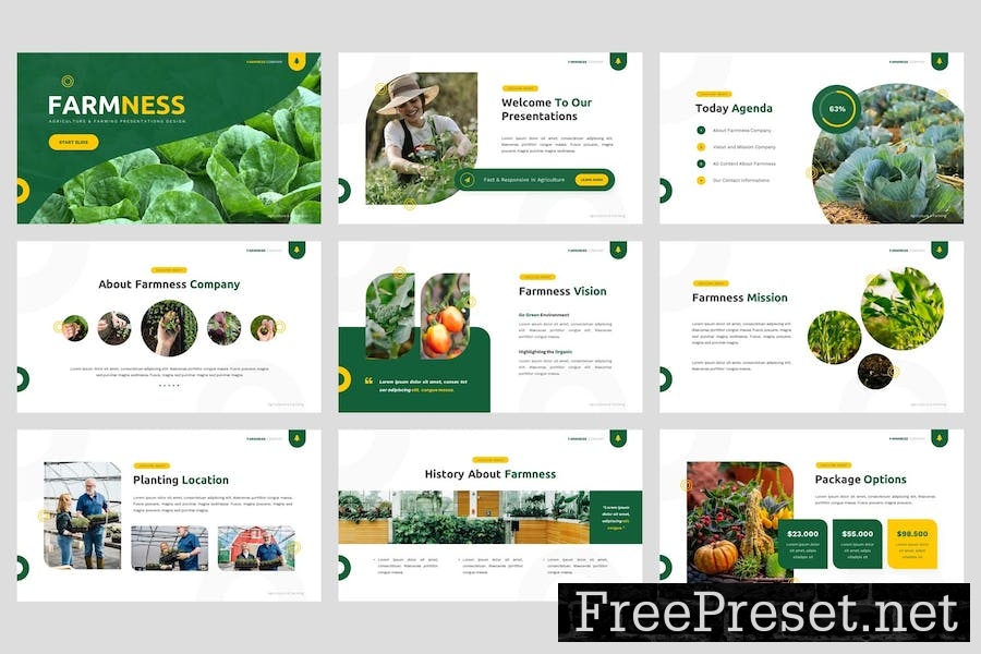 Farmness - Agriculture Keynote Template