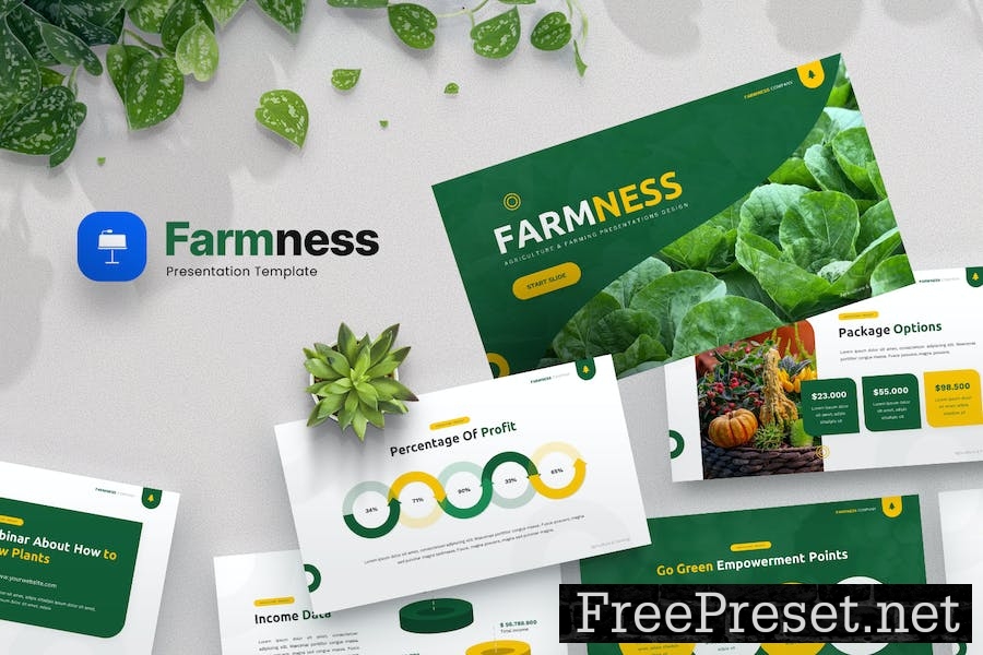 Farmness - Agriculture Keynote Template