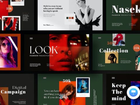 Fashion Look Book Presentation Template PH4D3DH