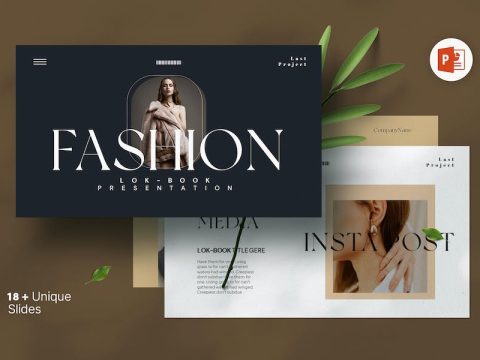 Fashion Look - Book Presentation Template RJQYBNQ