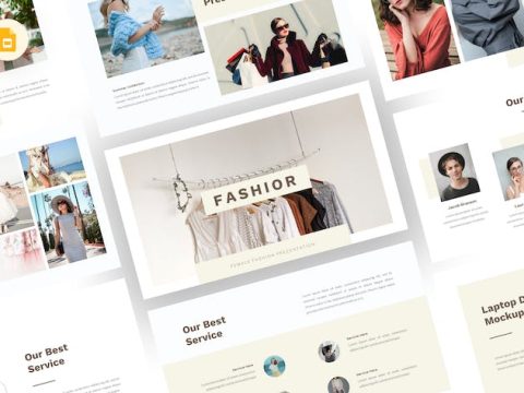 Fashior - Fashion Google Slides Template