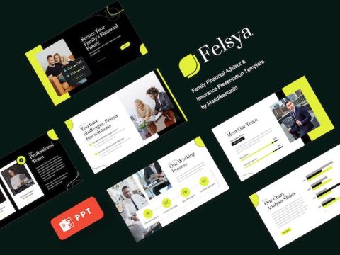 FELSYA - Financial Advisor Powerpoint Template 39KWT54