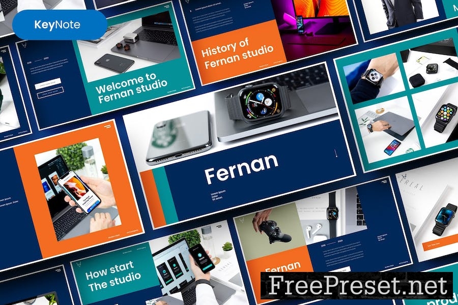 Fernan – Business Keynote Template